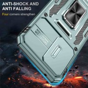 Ударопрочный чехол Camshield Army Ring для Samsung Galaxy A54 5G, Зеленый / Light Green