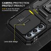 Ударопрочный чехол Camshield Army Ring для Samsung Galaxy A54 5G, Черный / Black