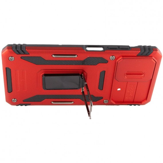 Протиударний чохол Camshield Army Ring для Xiaomi Poco X5 5G / Note 12 5G, Червоний / Red