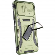 Протиударний чохол для Xiaomi Poco X5 5G / Note 12 5G - Camshield Army Ring, Оливковий / Army Green