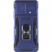 Ударопрочный чехол Camshield Army Ring для Xiaomi Poco X5 5G / Note 12 5G, Синий / Navy