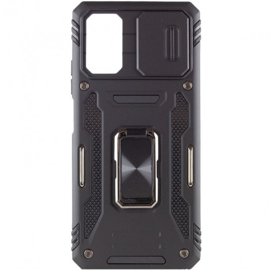 Ударостійкий чохол Camshield Army Ring для Xiaomi Poco X5 5G / Note 12 5G Чорний / Black - зображення 2 
