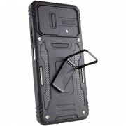 Протиударний чохол для Xiaomi Poco X5 5G / Note 12 5G - Camshield Army Ring, Чорний / Black