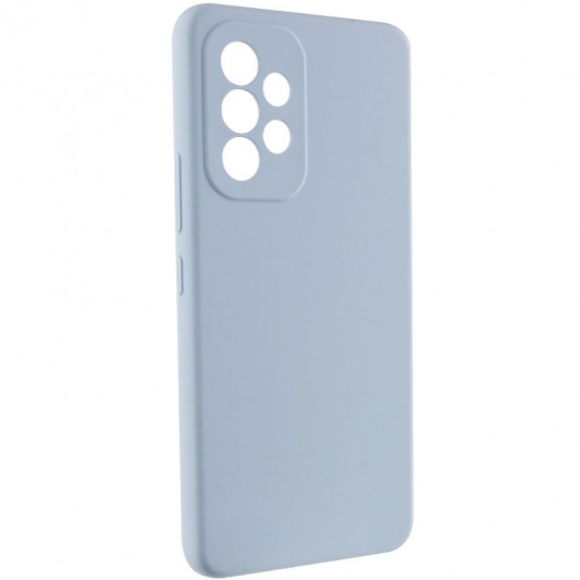 Чехол Silicone Cover Lakshmi Full Camera (AAA) для Samsung Galaxy A33 5G Голубой / Sweet Blue - изображение 1