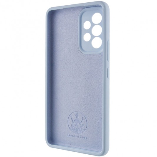 Чехол Silicone Cover Lakshmi Full Camera (AAA) для Samsung Galaxy A33 5G Голубой / Sweet Blue - изображение 3
