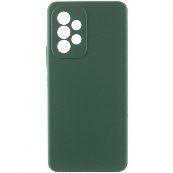Чохол Silicone Cover Lakshmi Full Camera (AAA) для Samsung Galaxy A33 5G, Зелений / Cyprus Green