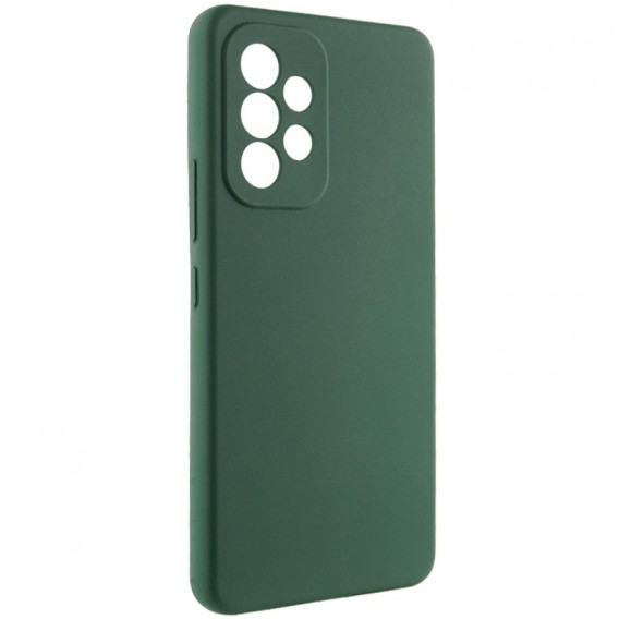 Чохол Silicone Cover Lakshmi Full Camera (AAA) для Samsung Galaxy A33 5G, Зелений / Cyprus Green