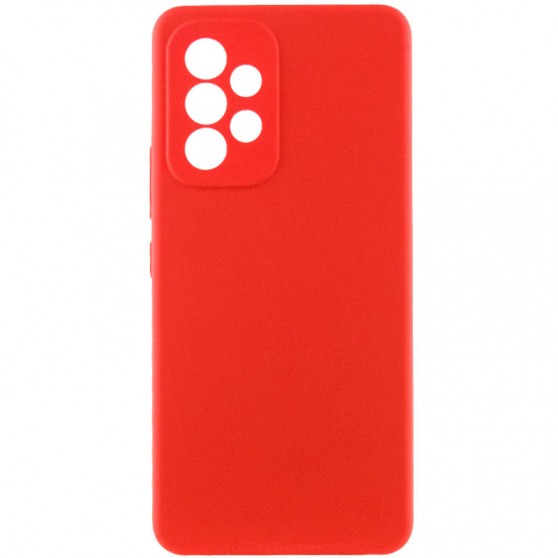 Чехол Silicone Cover Lakshmi Full Camera (AAA) для Samsung Galaxy A33 5G Красный / Red