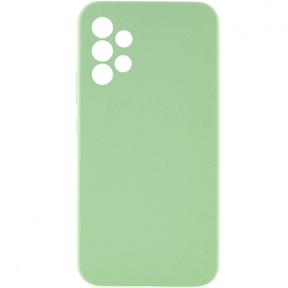 Чохол Silicone Cover Lakshmi Full Camera (AAA) для Samsung Galaxy A33 5G, М'ятний / Mint