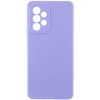 Чохол Silicone Cover Lakshmi Full Camera (AAA) для Samsung Galaxy A33 5G, Бузковий / Dasheen