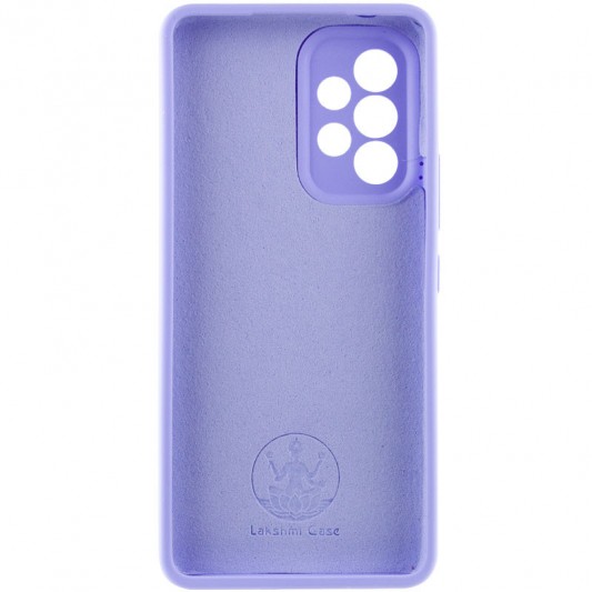 Чехол Silicone Cover Lakshmi Full Camera (AAA) для Samsung Galaxy A33 5G Сиреневый / Dasheen - изображение 2