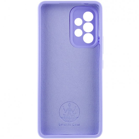 Чохол Silicone Cover Lakshmi Full Camera (AAA) для Samsung Galaxy A33 5G, Бузковий / Dasheen
