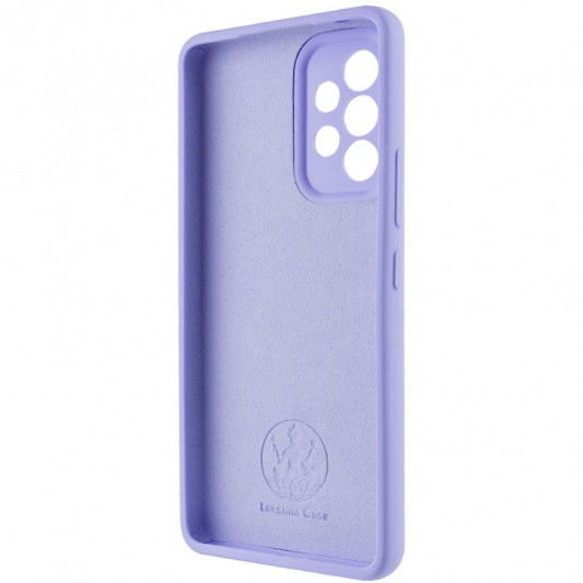 Чехол Silicone Cover Lakshmi Full Camera (AAA) для Samsung Galaxy A33 5G Сиреневый / Dasheen - изображение 3