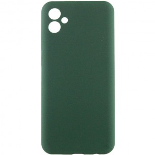 Чехол Silicone Cover Lakshmi Full Camera (AAA) для Samsung Galaxy A04e Зеленый / Cyprus Green