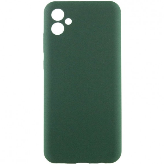 Чохол Silicone Cover Lakshmi Full Camera (AAA) для Samsung Galaxy A04e, Зелений / Cyprus Green