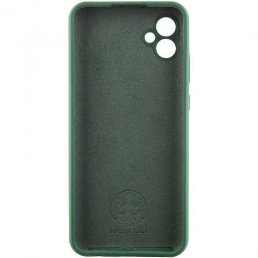 Чохол Silicone Cover Lakshmi Full Camera (AAA) для Samsung Galaxy A04e Зелений / Cyprus Green - зображення 2 