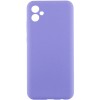 Чохол Silicone Cover Lakshmi Full Camera (AAA) для Samsung Galaxy A04e, Бузковий / Dasheen