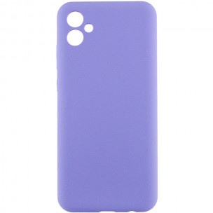 Чехол Silicone Cover Lakshmi Full Camera (AAA) для Samsung Galaxy A04e Сиреневый / Dasheen