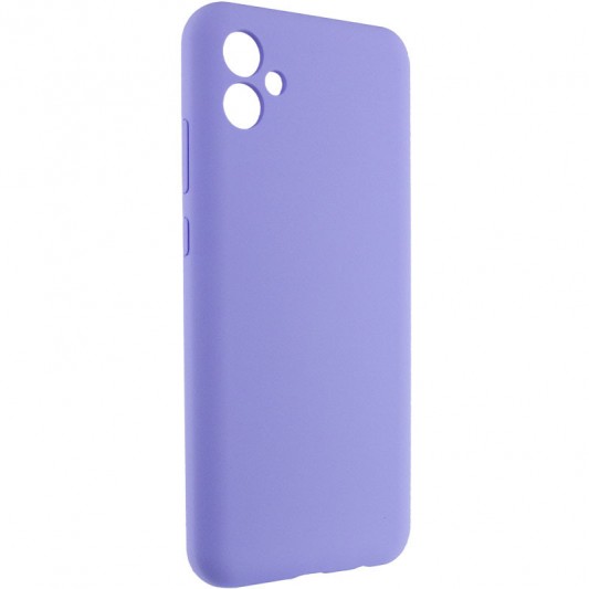Чохол Silicone Cover Lakshmi Full Camera (AAA) для Samsung Galaxy A04e Бузковий / Dasheen - зображення 1 