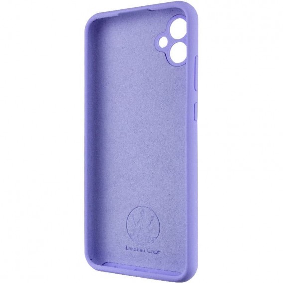 Чохол Silicone Cover Lakshmi Full Camera (AAA) для Samsung Galaxy A04e, Бузковий / Dasheen