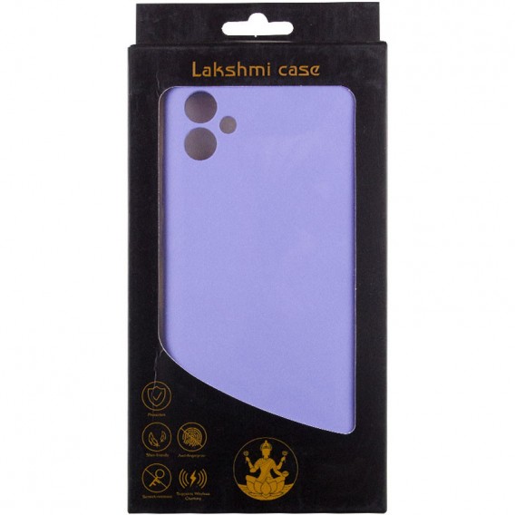 Чохол Silicone Cover Lakshmi Full Camera (AAA) для Samsung Galaxy A04e, Бузковий / Dasheen