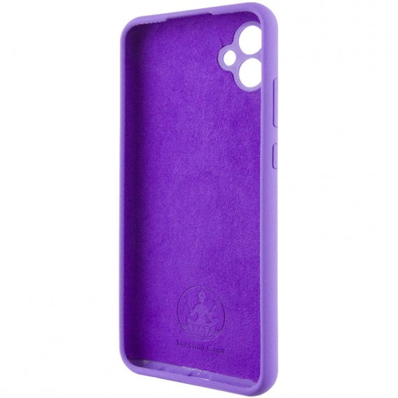 Чехол Silicone Cover Lakshmi Full Camera (AAA) для Samsung Galaxy A04e, Фиолетовый / Amethyst