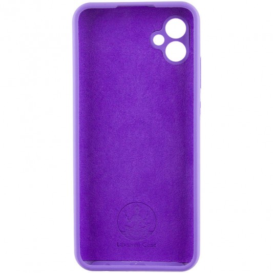Чехол Silicone Cover Lakshmi Full Camera (AAA) для Samsung Galaxy A04e Фиолетовый / Amethyst - изображение 3