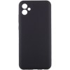 Чохол Silicone Cover Lakshmi Full Camera (AAA) для Samsung Galaxy A04e, Чорний / Black