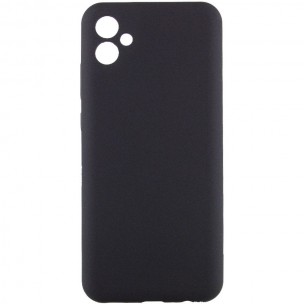 Чехол Silicone Cover Lakshmi Full Camera (AAA) для Samsung Galaxy A04e Черный / Black