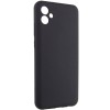 Чохол Silicone Cover Lakshmi Full Camera (AAA) для Samsung Galaxy A04e, Чорний / Black