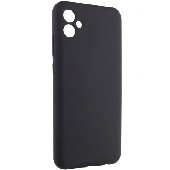 Чехол Silicone Cover Lakshmi Full Camera (AAA) для Samsung Galaxy A04e, Черный / Black