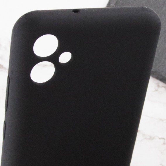 Чехол Silicone Cover Lakshmi Full Camera (AAA) для Samsung Galaxy A04e, Черный / Black