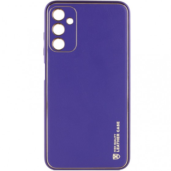 Кожаный чехол Xshield для Samsung Galaxy A54 5G Фиолетовый / Ultra Violet