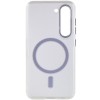 Чехол TPU Lyon frosted with MagSafe для Samsung Galaxy S23, White