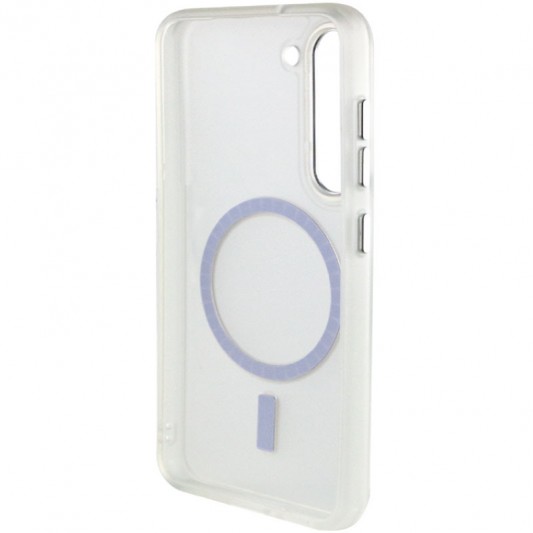 Чохол TPU Lyon frosted with MagSafe для Samsung Galaxy S23 White - зображення 3 