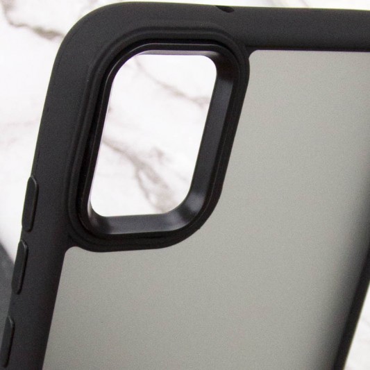 Чехол TPU+PC Lyon Frosted для Samsung Galaxy A04e Black - изображение 4