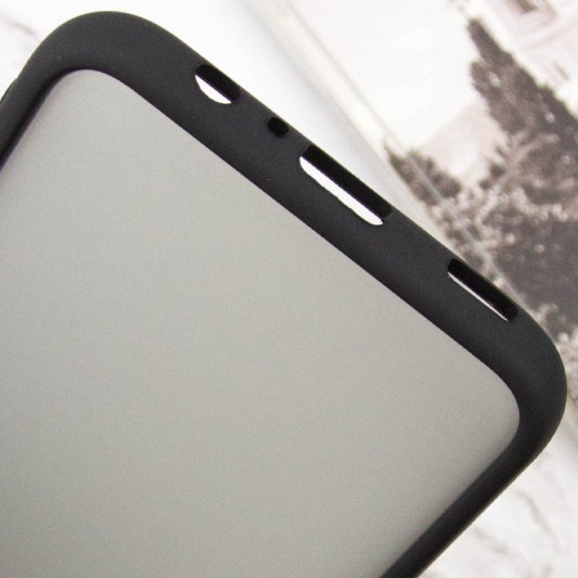 Чехол TPU+PC Lyon Frosted для Samsung Galaxy A04e Black - изображение 5