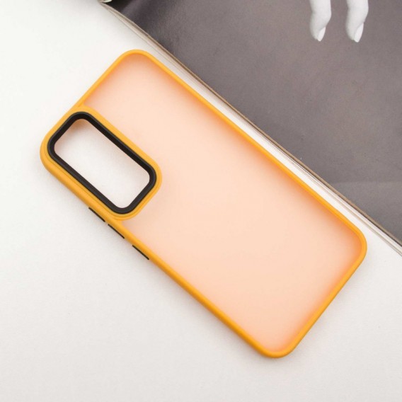 Чохол TPU+PC Lyon Frosted для Samsung Galaxy A54 5G, Orange