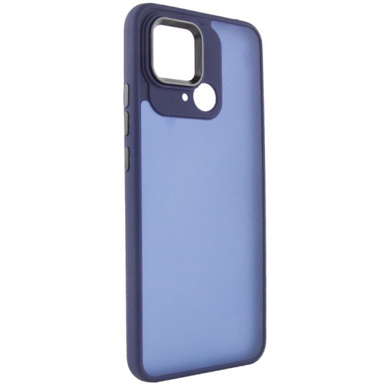 Чохол TPU+PC Lyon Frosted для Xiaomi Redmi 10C Navy Blue