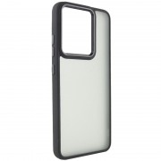 Чехол TPU+PC Lyon Frosted для Xiaomi Redmi 12C Black