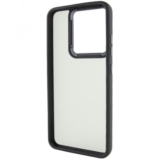 Чехол TPU+PC Lyon Frosted для Xiaomi Redmi 12C Black - изображение 2