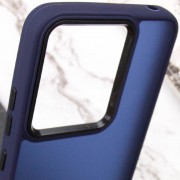 Чехол TPU+PC Lyon Frosted для Xiaomi Redmi 12C, Navy Blue