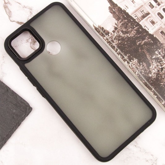 Чохол TPU+PC Lyon Frosted для Xiaomi Redmi 9C Black - зображення 3 