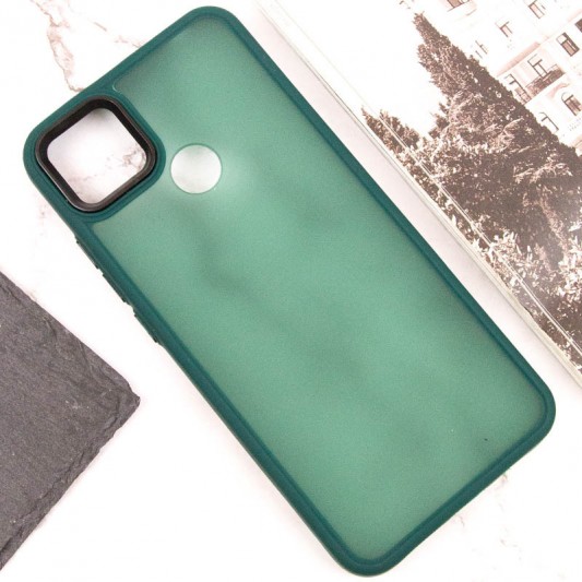 Чохол TPU+PC Lyon Frosted для Xiaomi Redmi 9C Green - зображення 3 