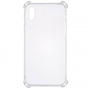 TPU чохол GETMAN Ease logo посилені кути для Apple iPhone X / XS (5.8") Безбарвний (прозорий)