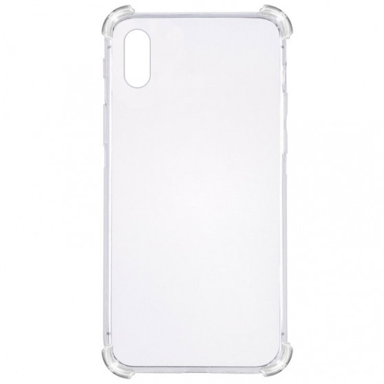 TPU чехол GETMAN Ease logo усиленные углы для Apple iPhone X / XS (5.8") Бесцветный (прозрачный)