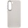 Кожаный чехол Bonbon Leather Metal Style для Samsung Galaxy S22+ Белый / White