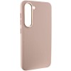 Кожаный чехол Bonbon Leather Metal Style для Samsung Galaxy S22+, Розовый / Light pink