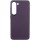 Кожаный чехол Bonbon Leather Metal Style для Samsung Galaxy S22+ Фиолетовый / Dark Purple