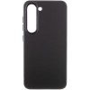 Кожаный чехол Bonbon Leather Metal Style для Samsung Galaxy S22+, Черный / Black